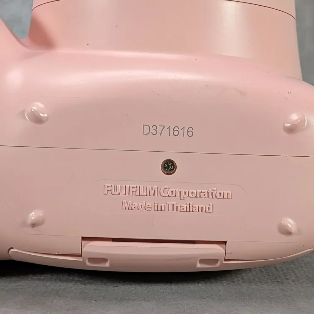 Fujifilm Instax Mini 7+ Instant Film Camera Light Blush Pink With Wrist Strap